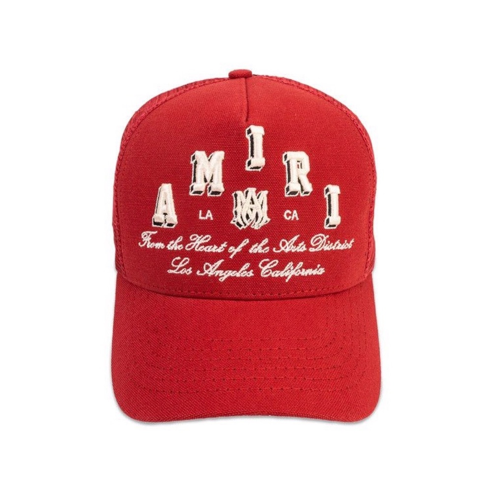 AMIRI Red Logo Cap